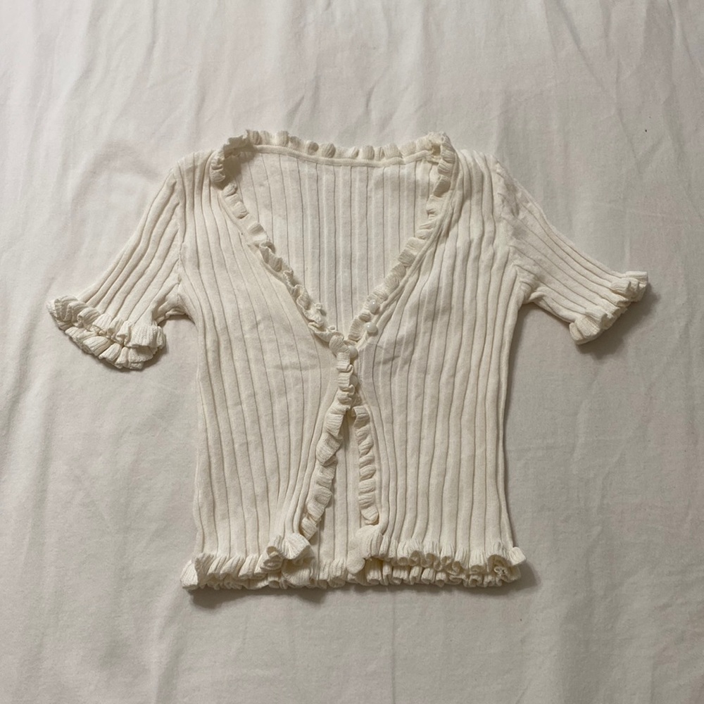 Button front blouse